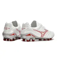 Chuteira Campo Mizuno Morelia Neo 4 Beta FG Branca e Verm... - imagem 3