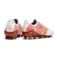 Chuteira Campo Mizuno Morelia Neo 4 Beta FG Branco e Verm... - imagem 6