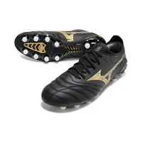 Chuteira Campo Mizuno Morelia Neo 4 Beta FG Preta - imagem 4
