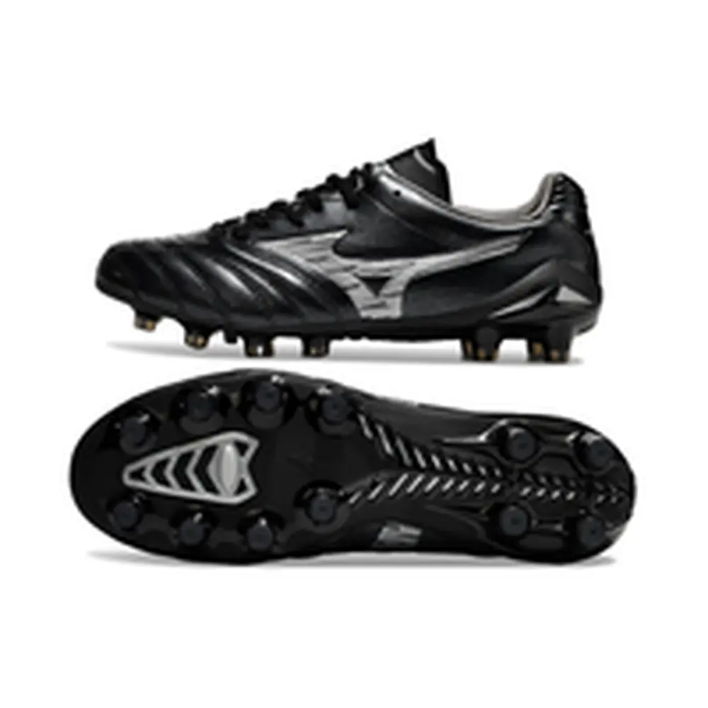 Chuteira Campo Mizuno Morelia Neo 4 Beta FG Preta