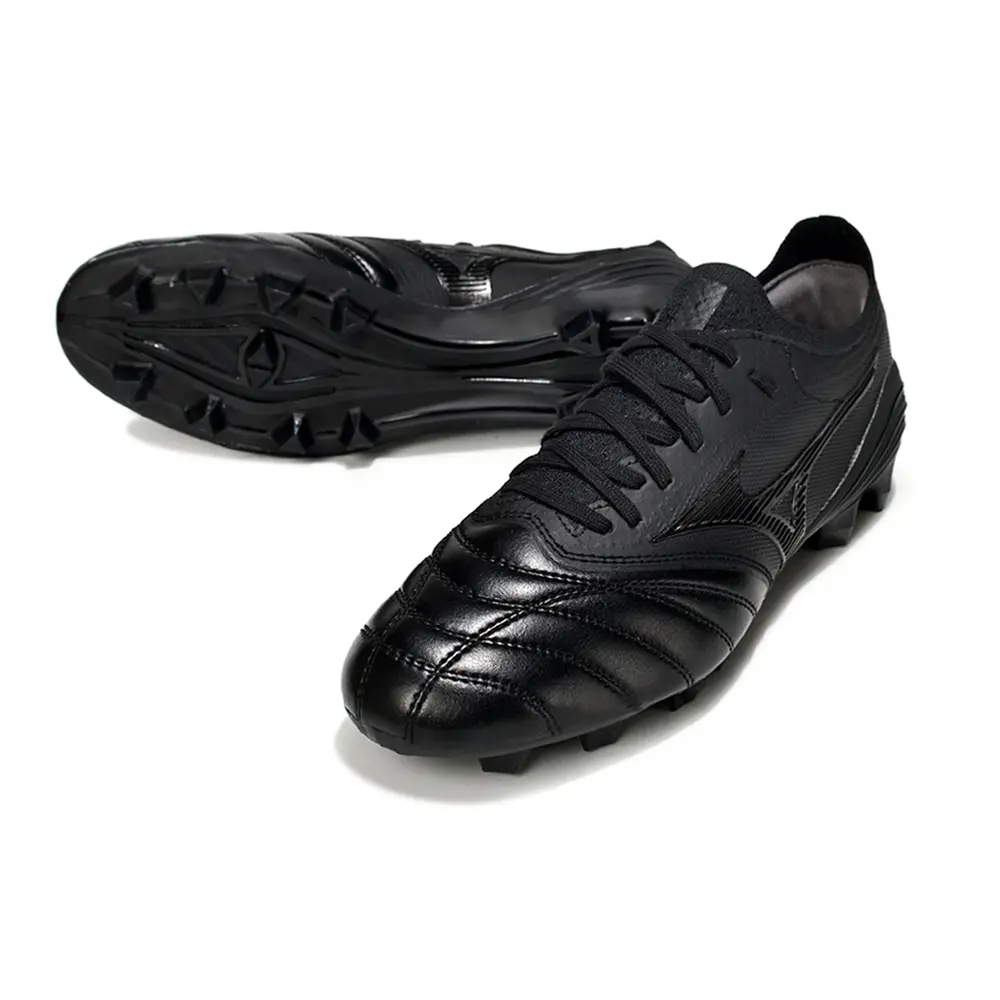 Chuteira Campo Mizuno Morelia Neo 4 Beta FG Preto