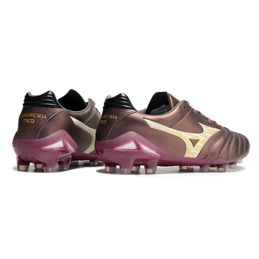 Chuteira Campo Mizuno Morelia Neo 4 Beta FG Vinho