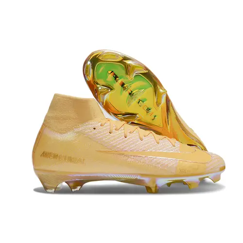 Chuteira Campo Nike Air Zoom Mercurial Superfly 10 Elite FG Amarelo