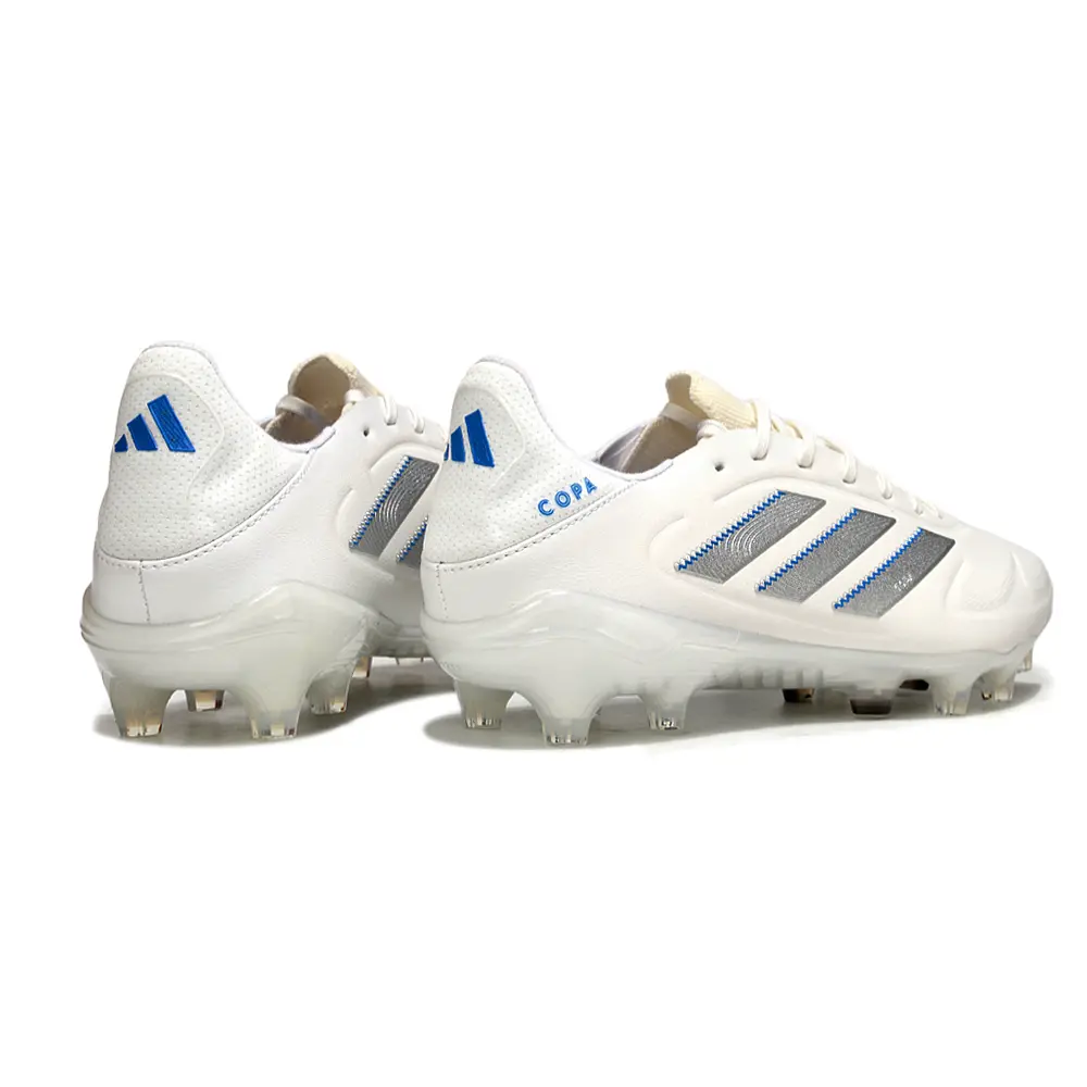 Chuteira Campo Adidas Copa Pure II Elite FG Branca e Azul