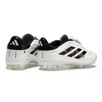 Chuteira Campo Adidas Copa Pure II Elite FG Branca e Preta - imagem 7