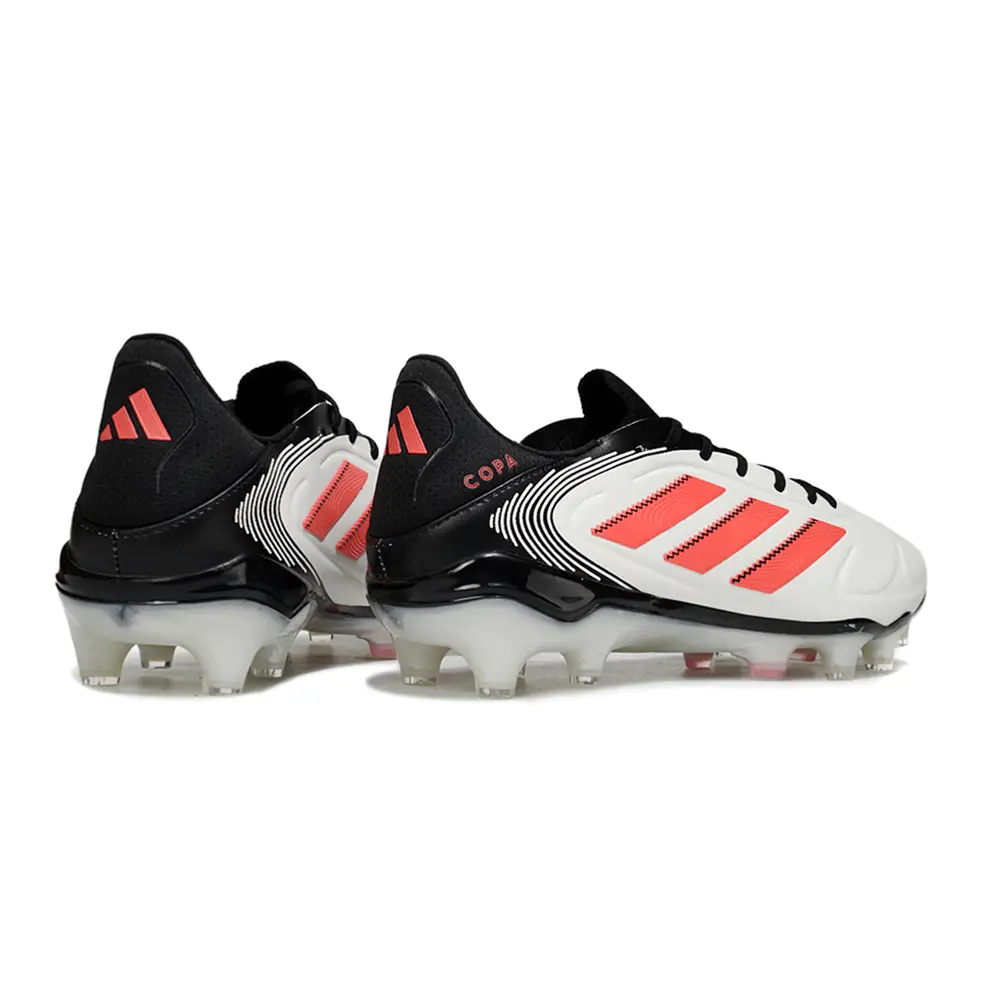 Chuteira Campo Adidas Copa Pure II Elite FG Branca, Verme...