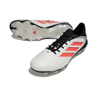 Chuteira Campo Adidas Copa Pure II Elite FG Branca, Verme... - imagem 6