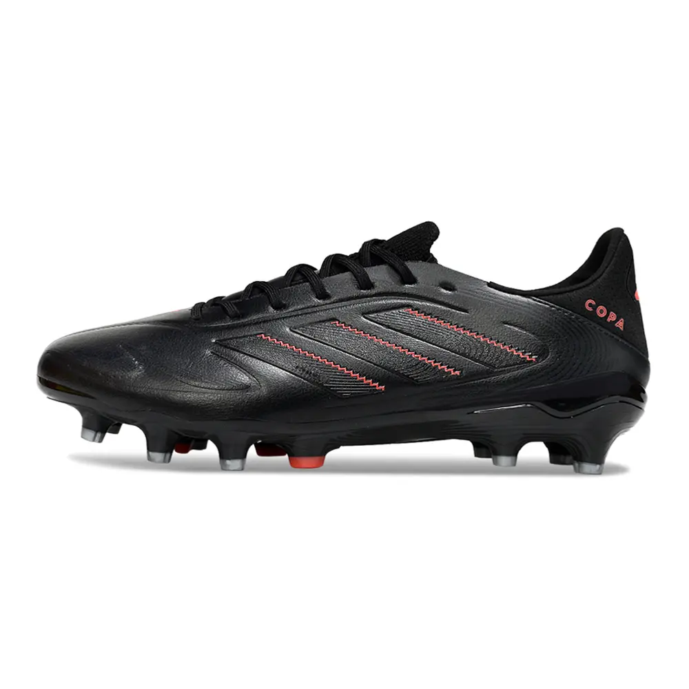 Chuteira Campo Adidas Copa Pure III Elite FG Preta e Verm...