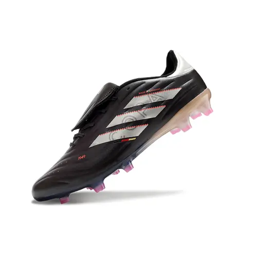 Chuteira Campo Adidas Copa Pure II Elite FG Preto e Metálico "Vivid Horizon Pack"