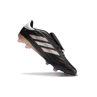 Chuteira Campo Adidas Copa Pure II Elite FG Preto e Metálico - imagem 6