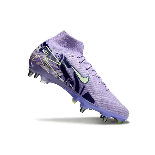 Chuteira Campo Nike Air Zoom Mercurial Superfly 10 Elite Trava Mista Roxa 