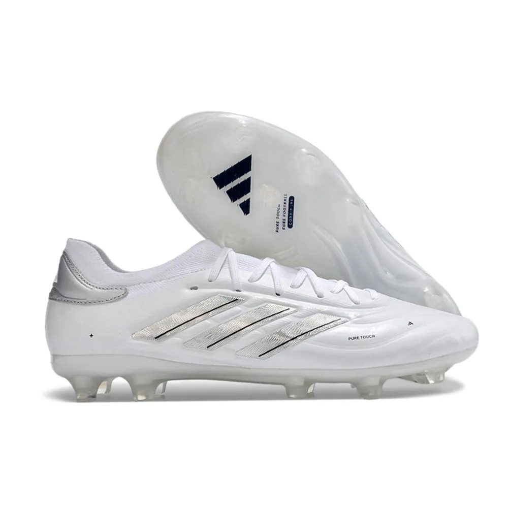 Chuteira Adidas Copa Pure II+ FG Branca | Conforto e estilo