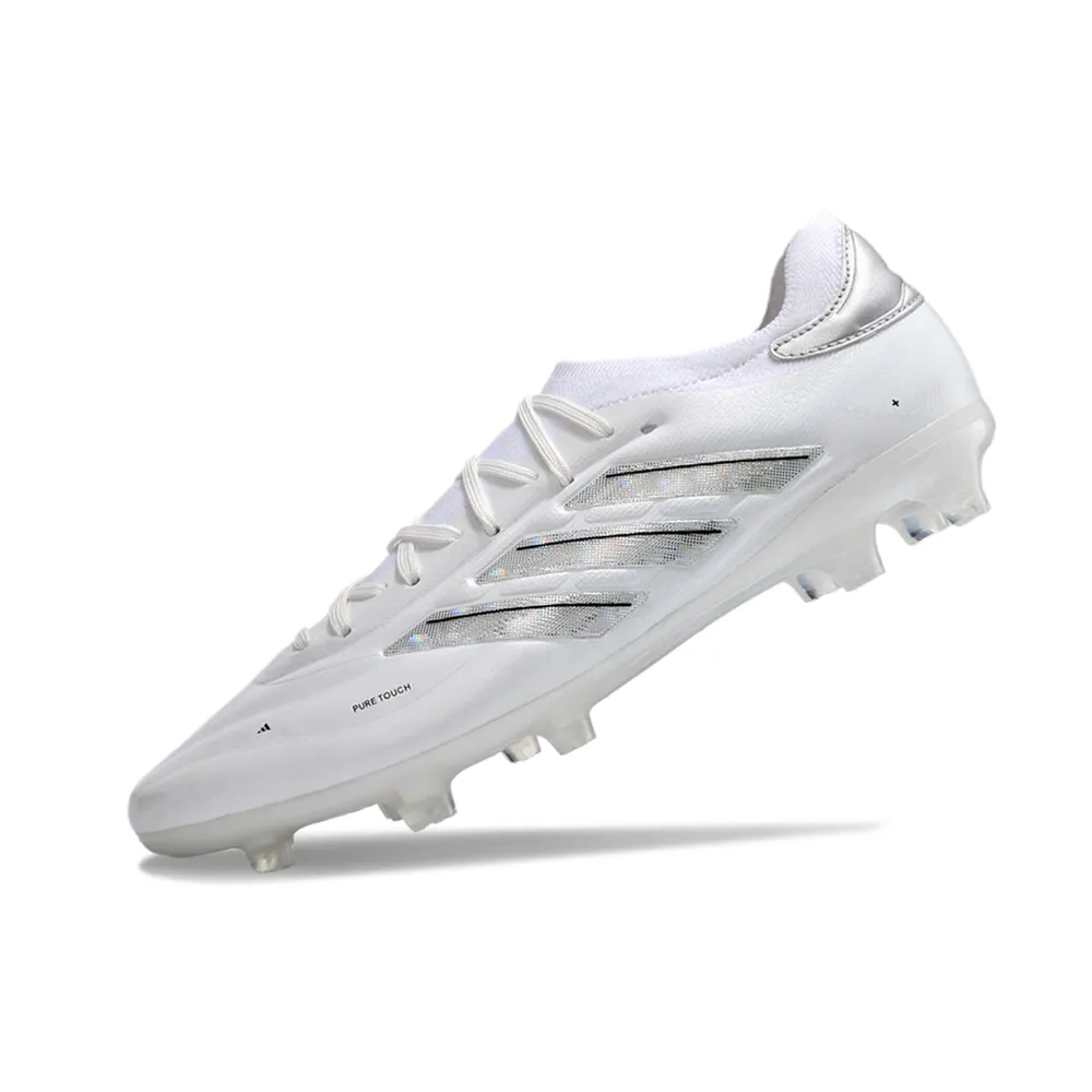 Chuteira Adidas Copa Pure II+ FG Branca | Conforto e estilo