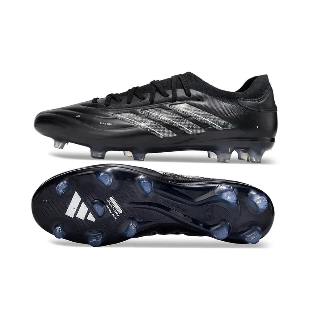 Chuteira Copa Pure II+ FG Preta | Toque Suave - Garanta Já