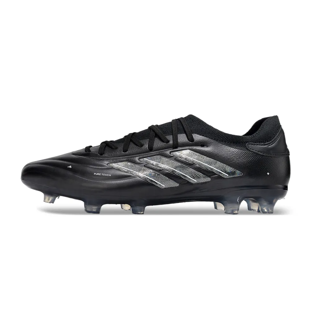 Chuteira Copa Pure II+ FG Preta | Toque Suave - Garanta Já
