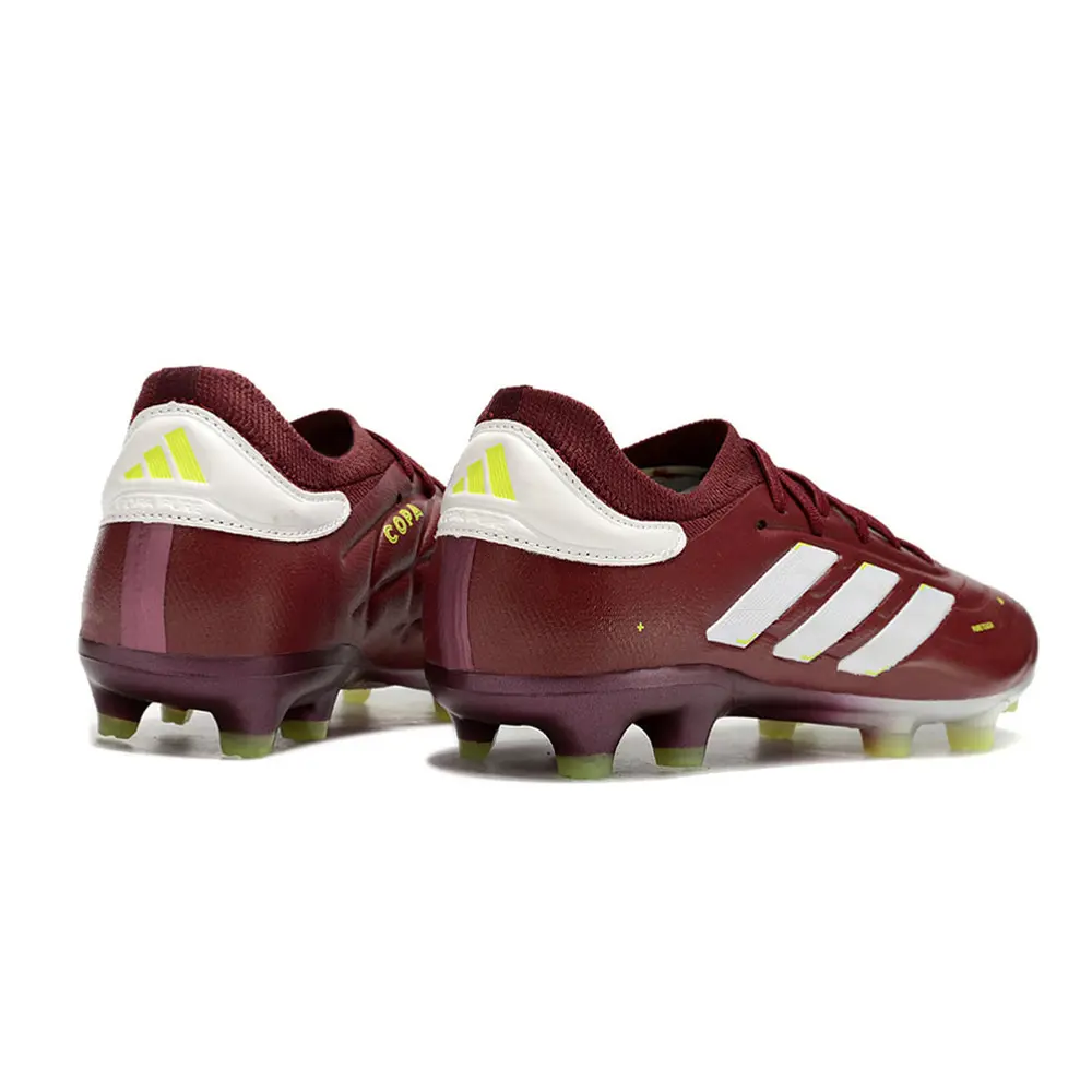 Chuteira Campo Adidas Copa Pure | FG Bordo Energy Citrus
