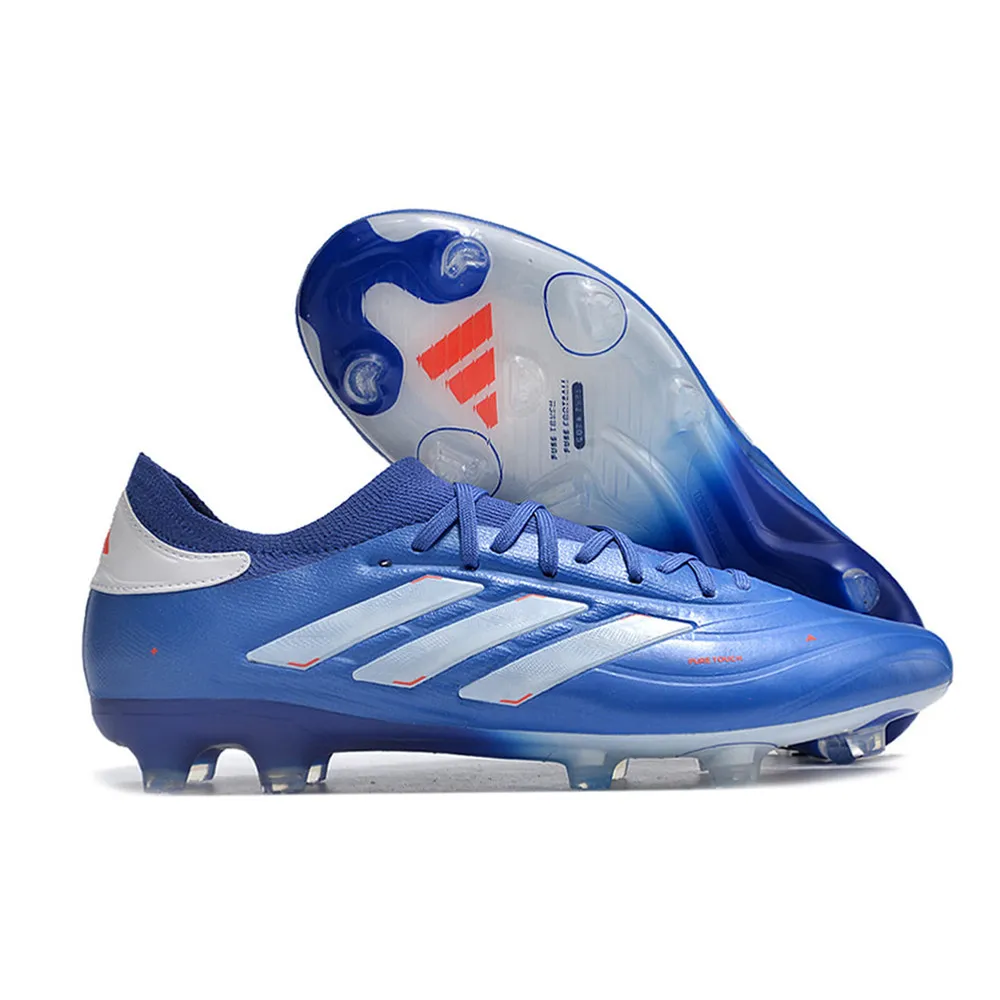 Chuteira Adidas Copa Pure II+ FG Azul | Desempenho Premium