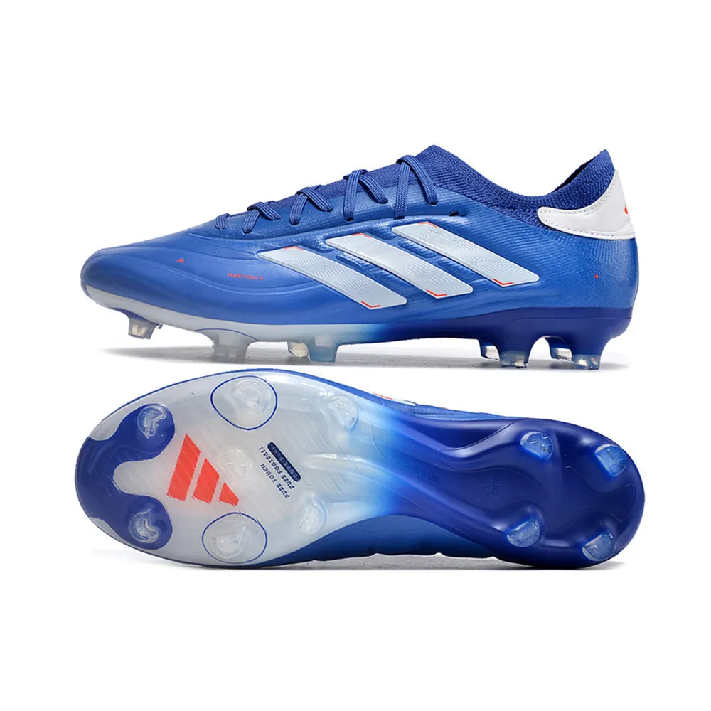 Chuteira Adidas Copa Pure II+ FG Azul | Desempenho Premium