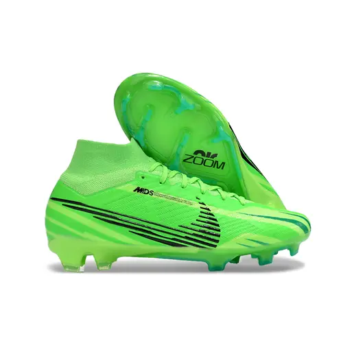 Chuteira Campo Nike Air Zoom Mercurial Superfly 9 Elite FG Verde 