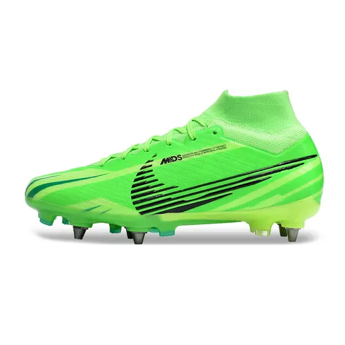 Chuteira Campo Nike Air Zoom Mercurial Superfly 9 Elite Trava Mista Verde - Dream Speed 8
