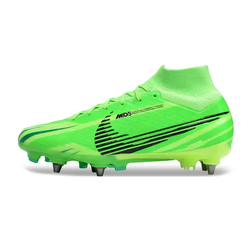 Chuteira Campo Nike Air Zoom Mercurial Superfly 9 Elite Trava Mista Verde - Dream Speed 8