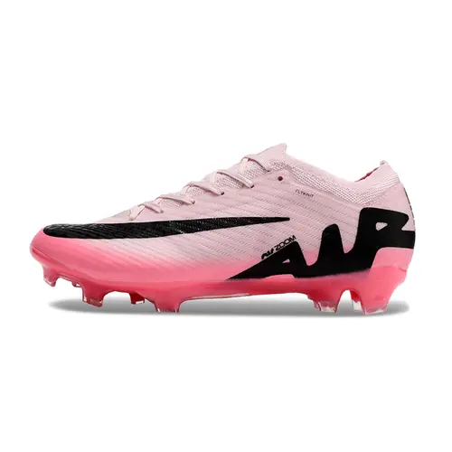 Chuteira Campo Nike Air Zoom Mercurial Vapor 15 Elite FG Rosa e Preto - Mad Brilliance Pack