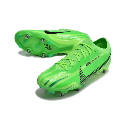 Chuteira Campo Nike Air Zoom Mercurial Vapor 15 Elite Trava Mista Verde 