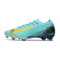 Chuteira Nike Mercurial Vapor 16 Elite FG | Azul e Dourado - imagem 1