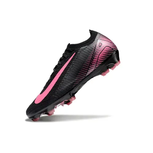 Chuteira Campo Nike Air Zoom Mercurial Vapor 16 Elite FG Preta e Rosa