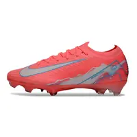 Chuteira Nike Air Zoom Mercurial Vapor 16 Elite FG Rosa e Azul - imagem 1