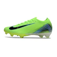 Chuteira Campo Nike Air Zoom Mercurial Vapor 16 Elite FG Verde e Azul - imagem 1
