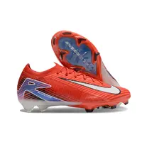 Chuteira Campo Nike Air Zoom Mercurial Vapor 16 Elite FG Vermelha - imagem 6
