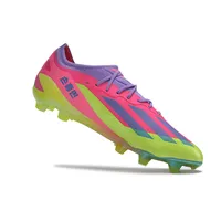 Chuteira Adidas CrazyFast.1 FG Rosa e Verde | Confortável - imagem 6