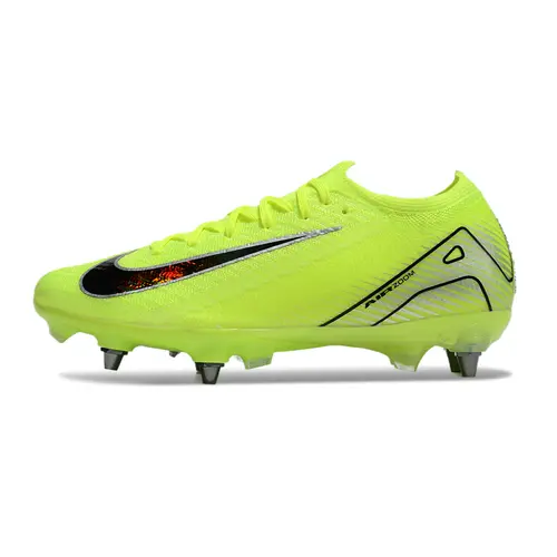 Chuteira Campo Nike Air Zoom Mercurial Vapor 16 Elite Trava Mista Verde 