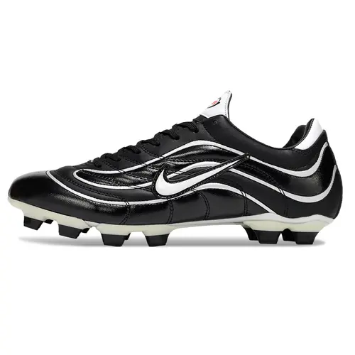 Chuteira Campo Nike Mercurial Vapor 1998 FG Preto e Branco