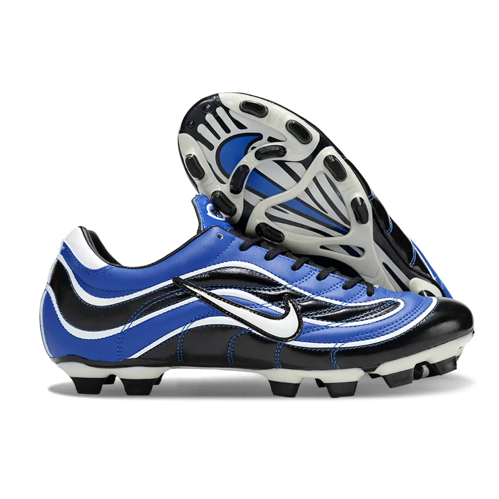 Nike Mercurial Vapor 1998 FG Preto, Azul e Branco