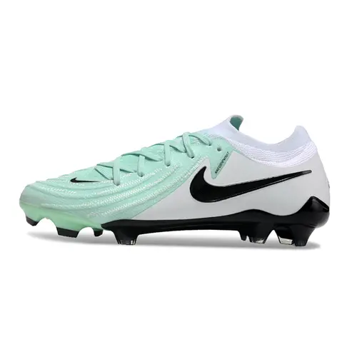 Chuteira Campo Nike Phantom GX 2 Elite FG Branca e Verde 