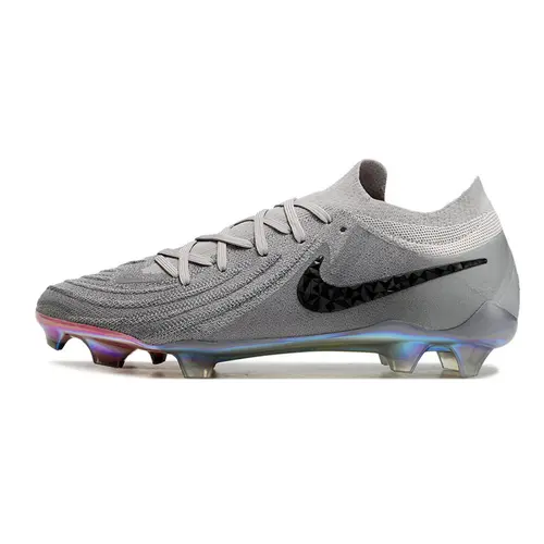 Chuteira Campo Nike Phantom GX 2 Elite FG Prata 
