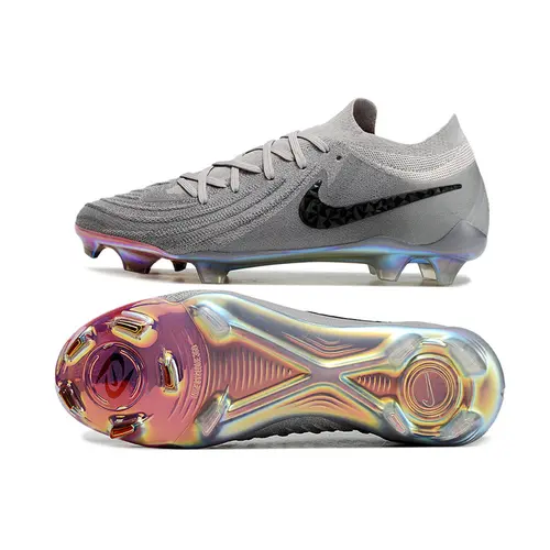Chuteira Campo Nike Phantom GX 2 Elite FG Prata 