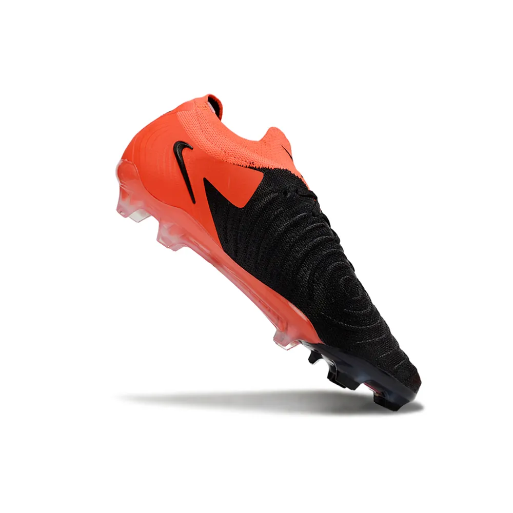 Chuteira Nike Phantom GX 2 | Elite FG Preta e Vermelha