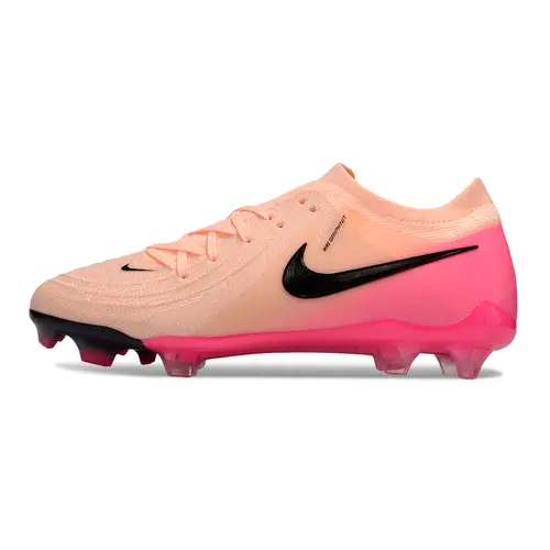 Chuteira Campo Nike Phantom GX 2 Elite FG Rosa e Preto 
