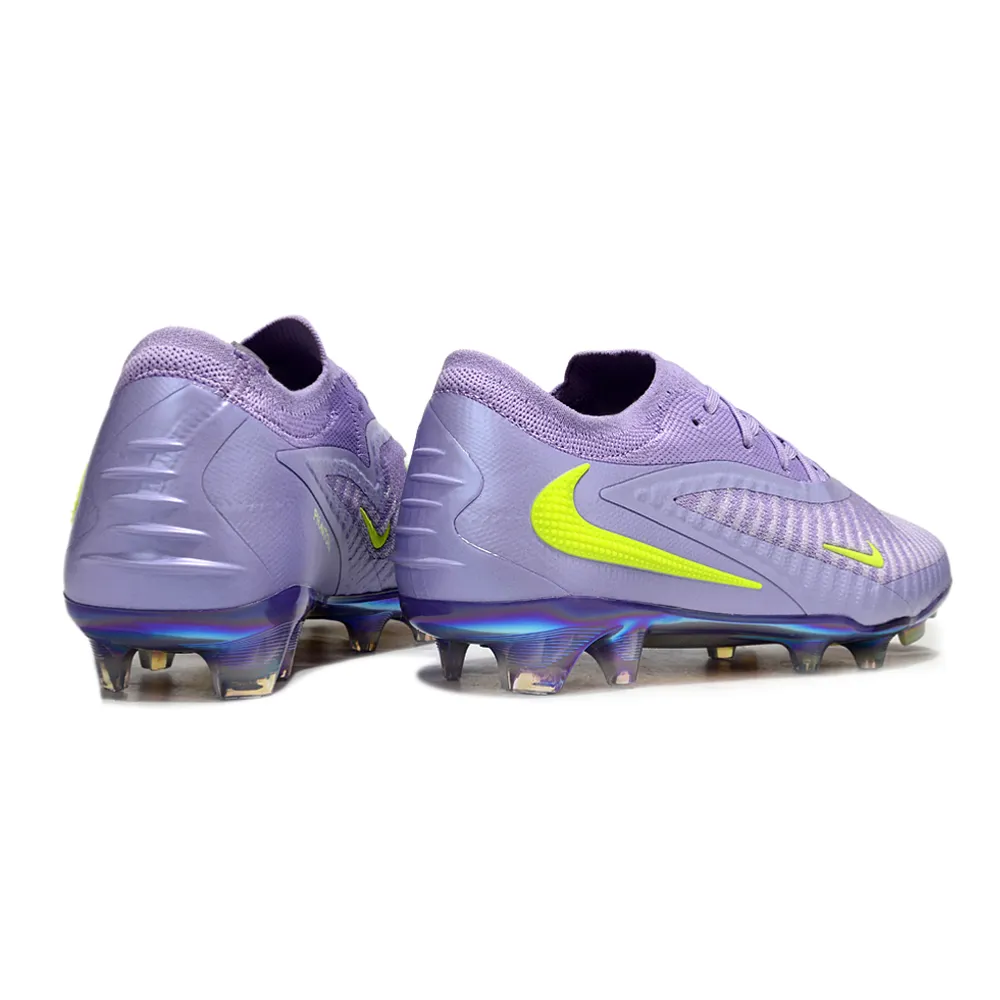 Chuteira Campo Nike Phantom GX 6 Elite FG Roxo e Verde