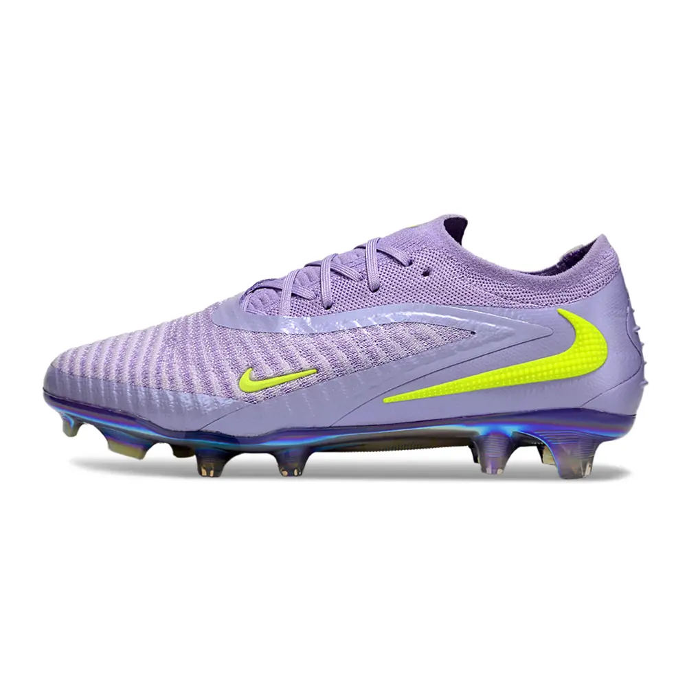 Chuteira Campo Nike Phantom GX 6 Elite FG Roxo e Verde