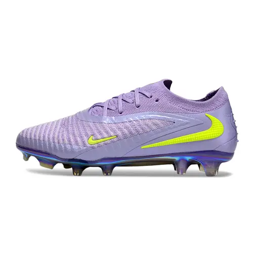 Chuteira Campo Nike Phantom GX 6 Elite FG Roxo e Verde