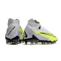 Chuteira Campo Nike Phantom GX | Elite FG Branca e Verde - imagem 4
