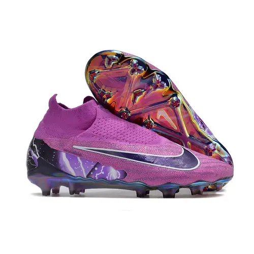 Chuteira Campo Nike Phantom GX DF Elite FG Roxa 