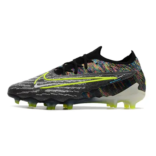 Chuteira Campo Nike Phantom GX Elite FG Preta e Verde - Fusion Link Pack