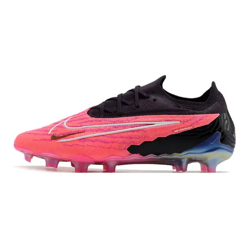 Chuteira Campo Nike Phantom GX Elite FG Rosa e Preto - Generation Pack