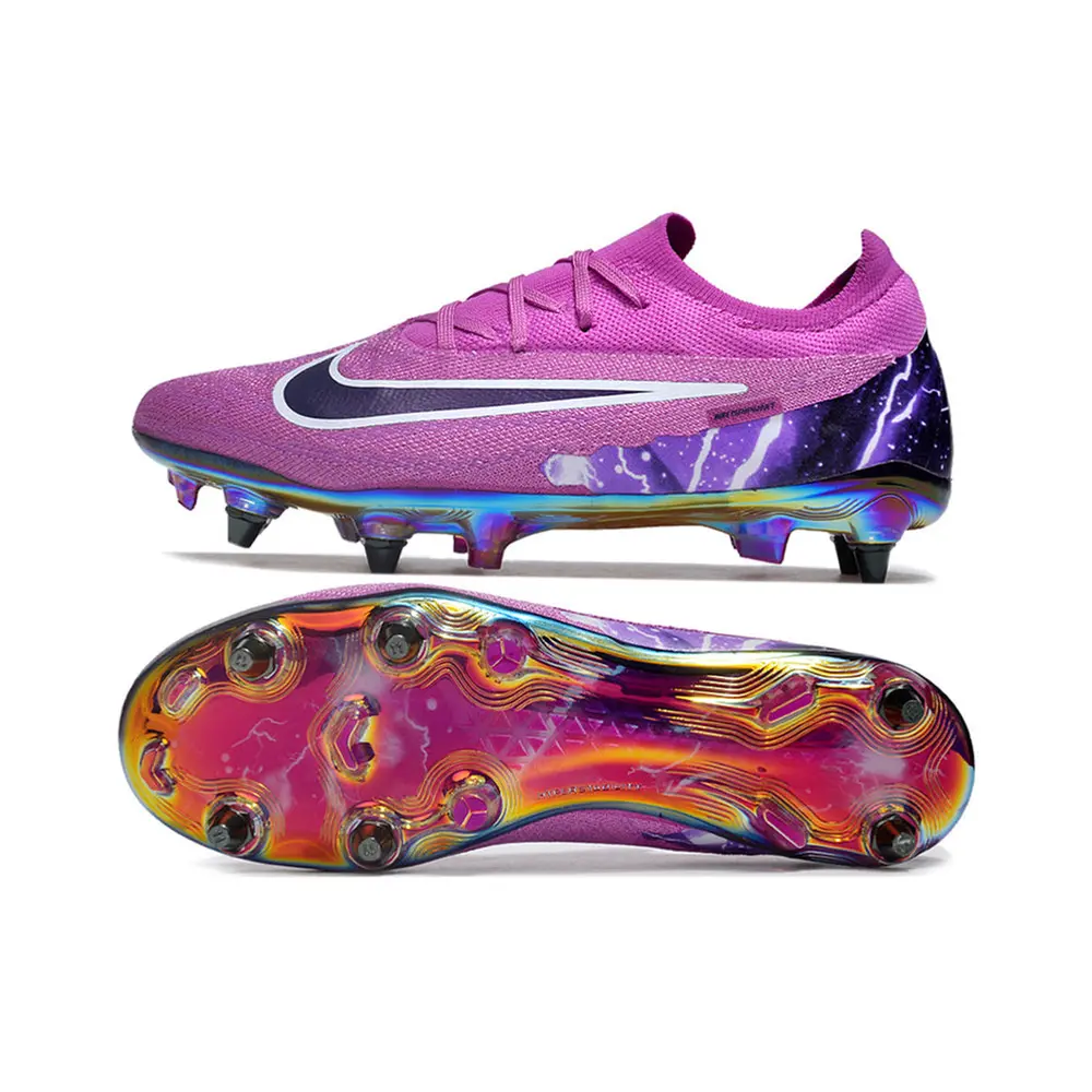 Chuteira Nike Phantom GX Elite | Trava Mista Roxa