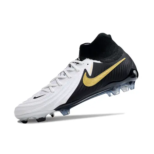Chuteira Campo Nike Phantom Luna 2 Elite FG Preta e Branca - Mad Ready Pack